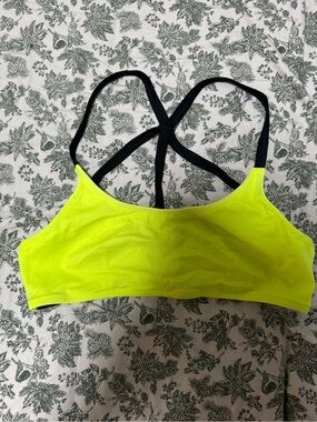 Neon Yellow VS PINK BIKINI TOP